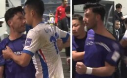 Türk futbolseverlerin unuttuğu isim, kavga görüntüsüyle gündem oldu