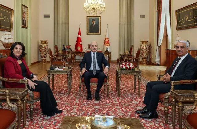 İmralı Heyeti’nden Bakan Tunç ve TBMM Başkanı Kurtulmuş’a ziyaret! Rapor ocak ayı ortasında