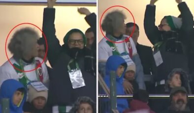 Dünyaca ünlü eski futbolcu Valderrama, Amedspor maçında görüntülendi