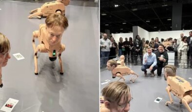 Dünyaca ünlü milyarderlerin yüzleri robot köpeklere monte edildi