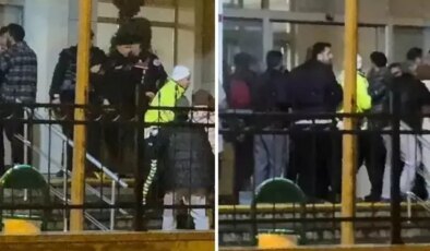 Duruşma bitti kavga bitmedi! Birbirlerine girdiler