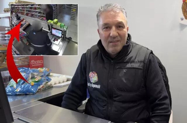 Elazığlı esnaf Hollanda basınına manşet oldu! Soygunu şişe ile engelledi