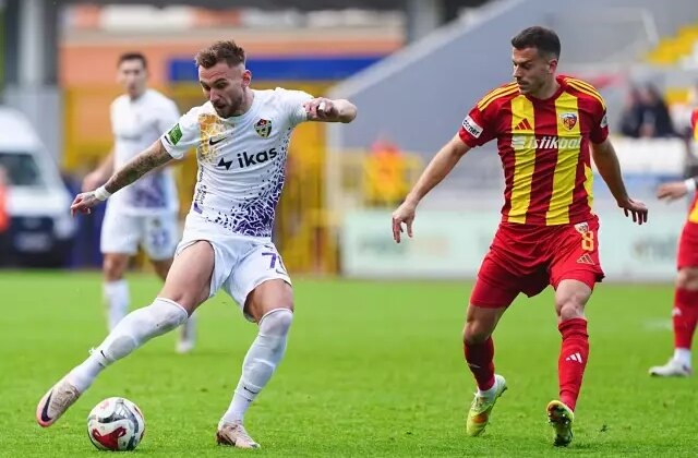 Eyüpspor ve Kayserispor maçında kazanan çıkmadı