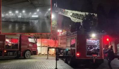 Fabrikada yangın paniği! 3 işçi hastaneye kaldırıldı
