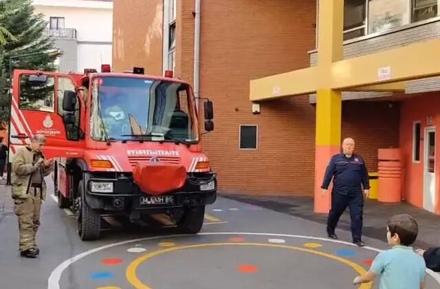 Fatih’te doğal gaz kaçağı nedeniyle okul tahliye edildi