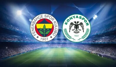 Fenerbahçe-Konyaspor maçının 11’leri belli oldu: Yıldız isim geri döndü