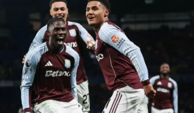 Fenerbahçe’nin rakibi Aston Villa, Chelsea’yi geriye düştüğü maçta deplasmanda yıktı