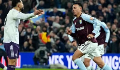 Fenerbahçe’nin rakibi Aston Villa, MANU’yu yendi, 35 yıl sonra bir ilk yaşandı