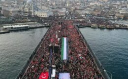 Galata Köprüsü’nde Filistin için büyük yürüyüş! İşte kapatılacak yollar