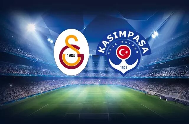 Galatasaray-Kasımpaşa maçının ilk 11’leri belli oldu