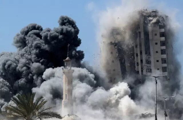 Gazze’de fırtına nedeniyle 22 bina çöktü! Çok sayıda ölü var