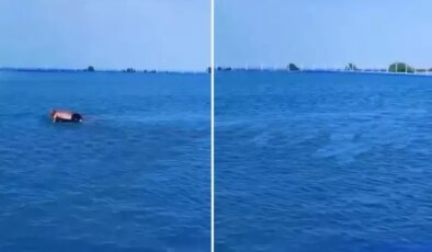 Görenler ilk başta havuz sanıyor! Gerçek bambaşka çıktı