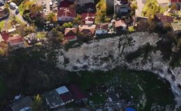 Görüntü İstanbul’dan! Uçurumun kenarında hayatlar