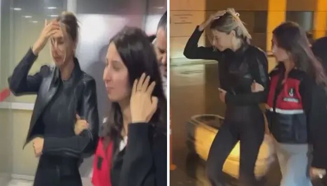 Gözaltına alınan Şeyma Subaşı’ndan ilk görüntü