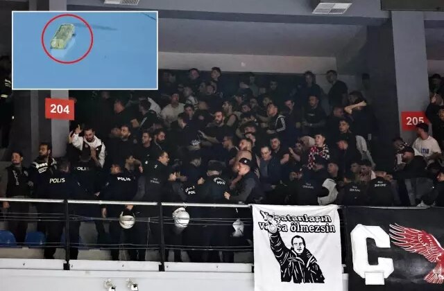 Göztepe-Beşiktaş kadın voleybol maçında olay çıktı! Birçok yaralı var