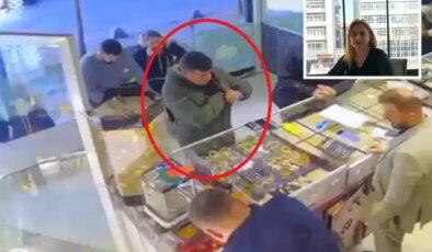 Gülhan’ın cinayet şüphelisinin kuyumcuya altınları satarken görüntüleri ortaya çıktı