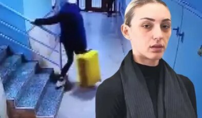 Güllü’nün kızının bavulla evden çıktığı anlar