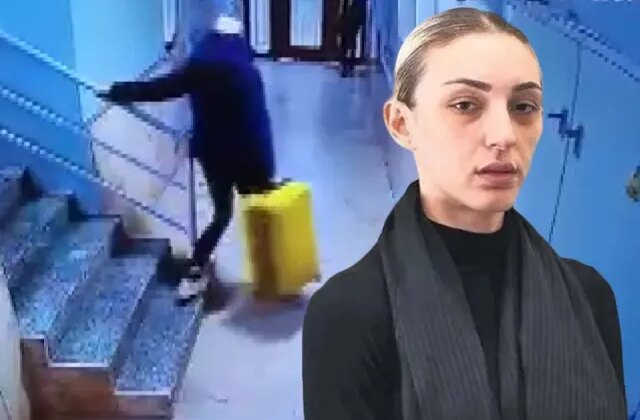 Güllü’nün kızının bavulla evden çıktığı anlar