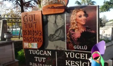 Güllü’nün mezarı gül bahçesine döndü