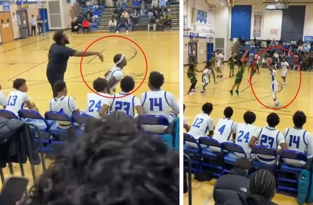 Gülüşmeler içinde oyuna alınan genç, ilk atışında herkesi krize soktu