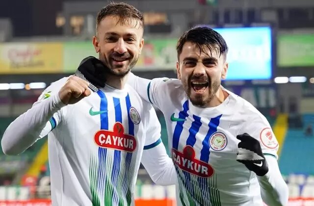 Halil Dervişoğlu 4 gol attı, Çaykur Rizespor, Gaziantep FK’yi beşledi