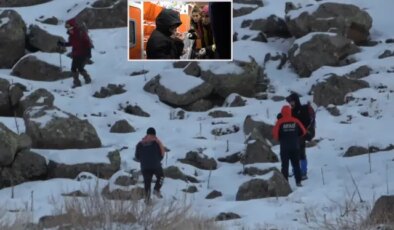 Hasandağı’nda mahsur kalan öğrenciler donma tehlikesi geçirdi, 50 kişilik ekip kurtardı