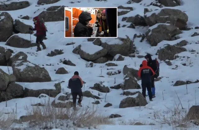 Hasandağı’nda mahsur kalan öğrenciler donma tehlikesi geçirdi, 50 kişilik ekip kurtardı