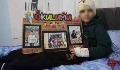 Hatay’da toprağa gömülü bulunan 10 yaşındaki Amir sağlığına kavuştu