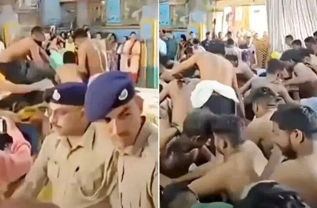 Hindistan’da tapınakta izdiham: 3 ton adak yemeği dakikalar içinde yağmalandı