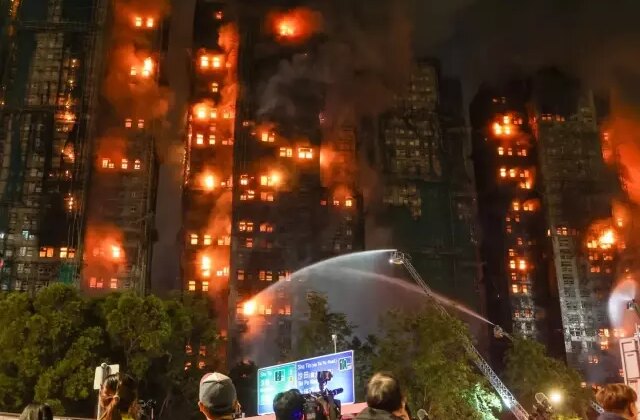 Hong Kong’da onlarca kişinin yanarak öldüğü facia adeta “Geliyorum” demiş