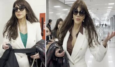 İfade vermek için adliyeye gelen Ela Rümeysa Cebeci, lavaboda kıyafetini değiştirdi