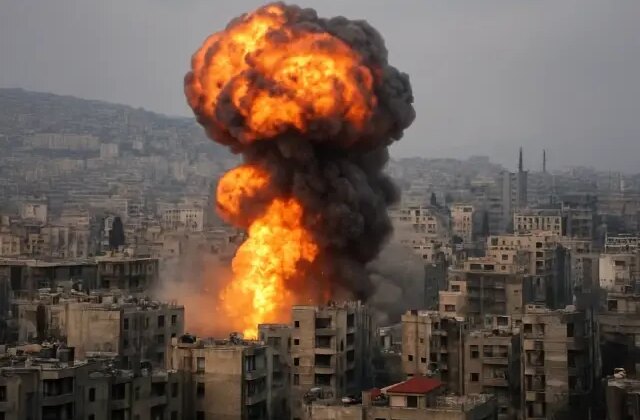 İsrail gece yarısı Suriye’yi vurdu