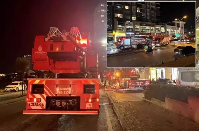 İstanbul’da yangın paniği! Dumanlar büyün binayı sardı