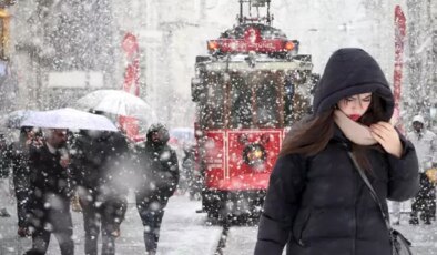 İstanbul için en net kar yağışı uyarısı! 11 ilçe beyaza bürünecek