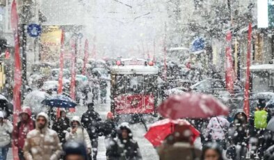 İstanbul Valiliği’nden kar uyarısı