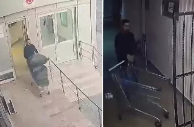 İşte Büyükçekmece Adliyesi’ndeki skandal hırsızlığın ilk görüntüleri