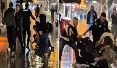 İstiklal Caddesi boks ringine döndü