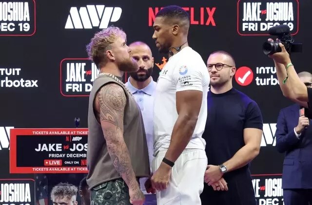 Jake Paul ve Anthony Joshua kozlarını paylaşacak