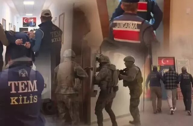 Jandarma ve polisten eş zamanlı operasyon! 25 ilde 125 DEAŞ şüphelisi yakalandı