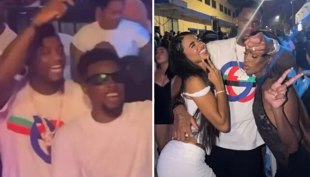 Jhon Duran Noel kutlamalarında