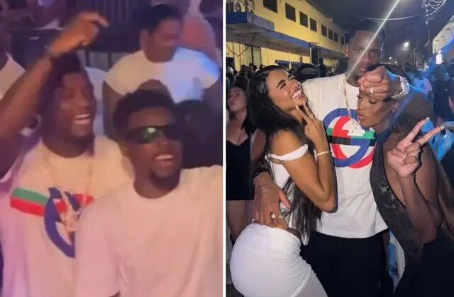 Jhon Duran Noel kutlamalarında