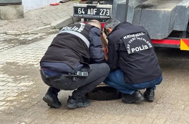 Kanalizasyonda cenin bulundu