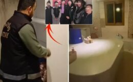 Kapağı açan polis, fuhuş için bekleyen 9 kadınla göz göze geldi