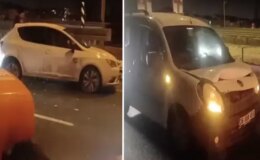 Kars’ta gizli buzlanma paniği: 11 araç birbirine girdi, yol ulaşıma kapandı