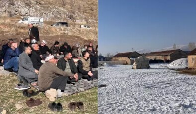 Kentin bir yanında bahar havası diğer yanında dondurucu soğuk hakim