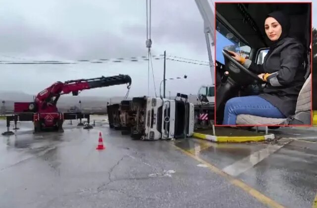 Kentte bir ilki başaran kadın, nazara geldi