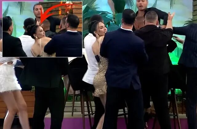 Kısmetse Olur yarışmasında gelin adayından damat adayına tokat