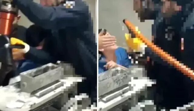 Kolu hamur makinesine sıkışan çocuğun imdadına itfaiye yetişti