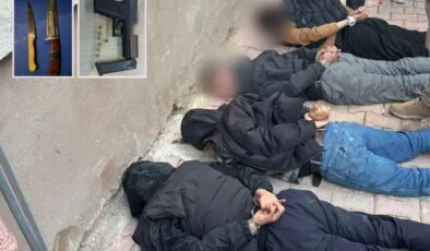 Konya’da film gibi operasyon: Firari tabancayla, yanındakiler bıçakla direndi