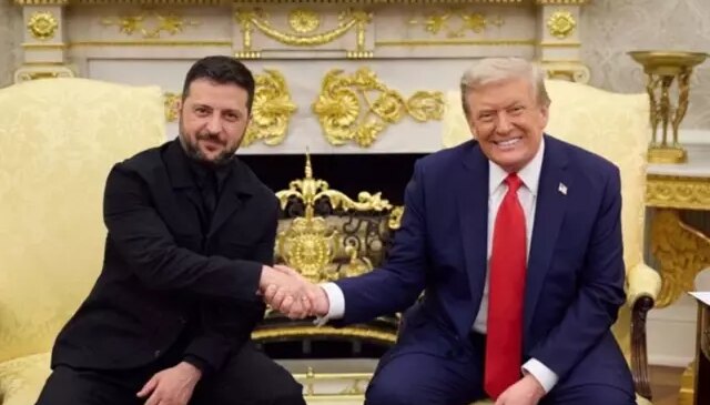 Kritik zirvenin ardından kameraların karşısına geçtiler! Zelenskiy ‘barış’ dedi